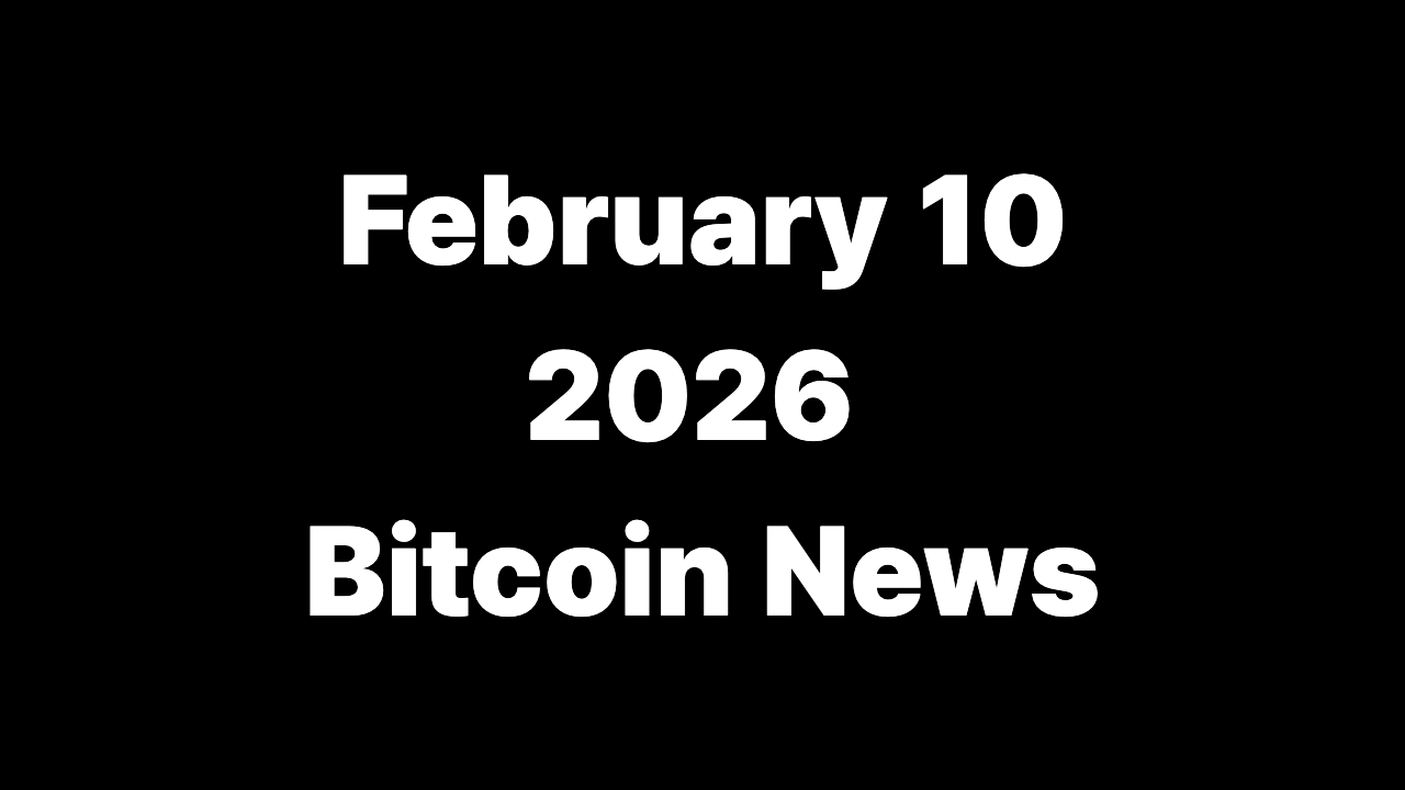 February 10, 2026 Bitcoin News Analysis Chart