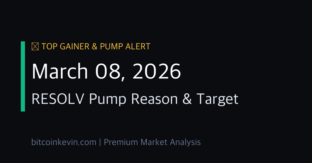 Why is RESOLV pumping and price target outlook