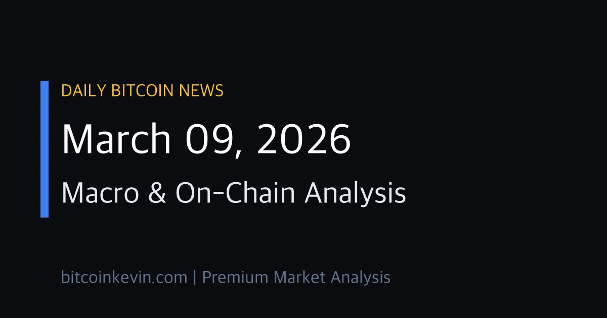 March 9 2026 Bitcoin News chart analysis