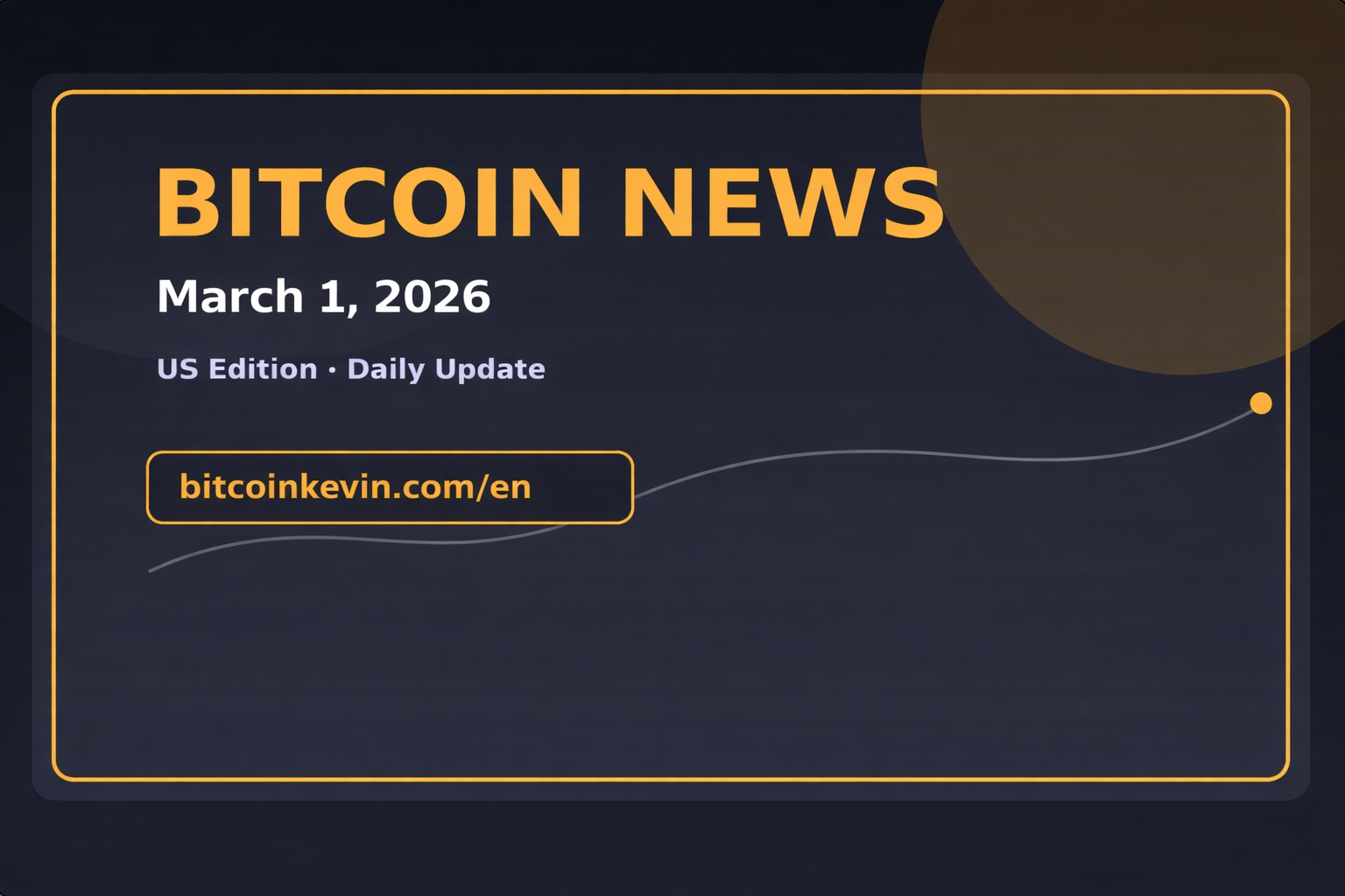 March 1 2026 Bitcoin News Liquidation Wick Rebound